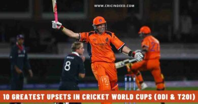 10 Greatest Upsets in Cricket World Cups (ODI & T20I)