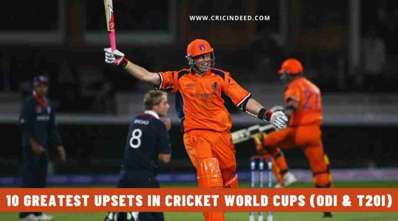 10 Greatest Upsets in Cricket World Cups (ODI & T20I)