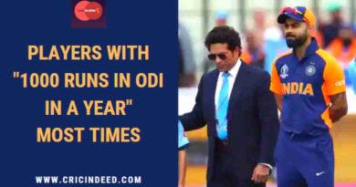 1000 odi runs in a year most times