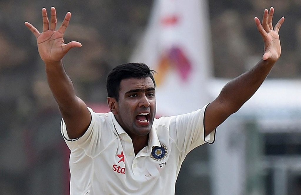 R Ashwin in Tests