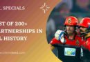 200+ partnerships in ipl