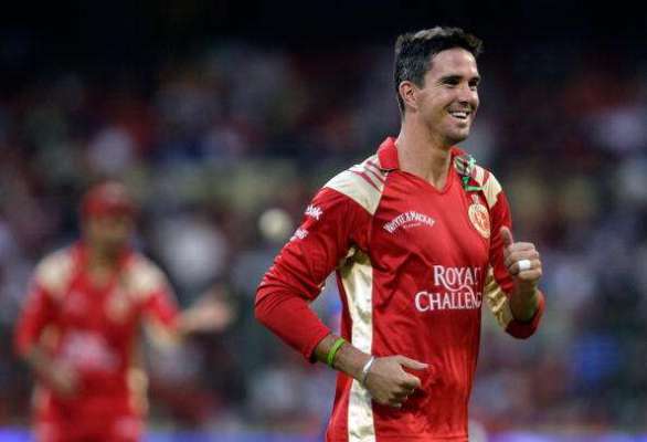 Kevin Pietersen in RCB jersey