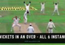 4 wickets in an over