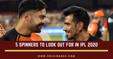 5 Best spinners in IPL 2020