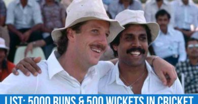5000 runs and 500 wickets in cricket