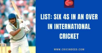 6 balls 6 fours cricket