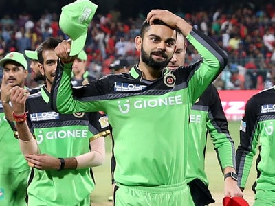 why rcb wear green jersey