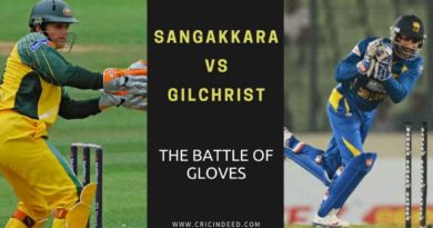 Adam GIlchrist vs Kumar Sangakkara