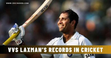 Amazing Records of VVS Laxman in International Cricket