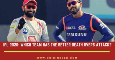 ANalysing the death overs bowling attack of IPL 2020 teams