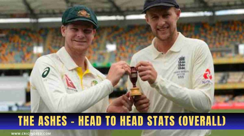 ashes head to head stats