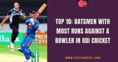 batsman with most runs against a single bowler in odi