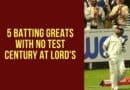Batsmen with no Lord's Test century