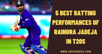 best batting performances of Ravindra Jadeja in t20s