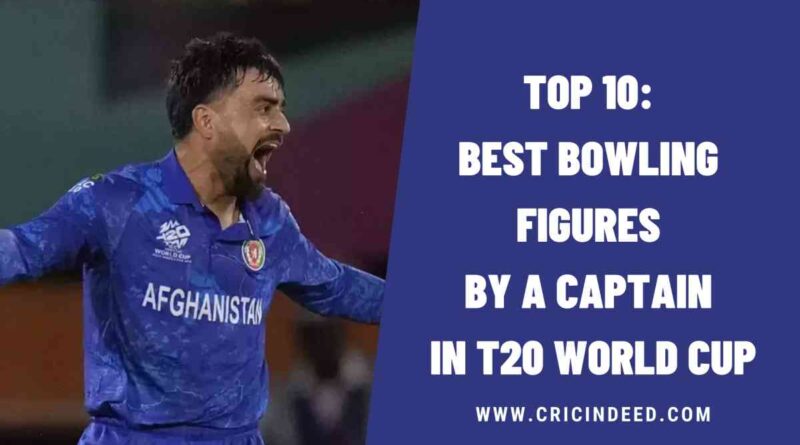 Top 10: Best Bowling Figures by a Captain in T20 World Cup