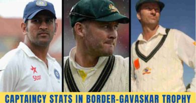 best captain of border gavaskar trophy