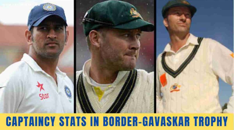 best captain of border gavaskar trophy