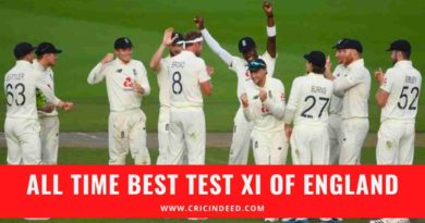 best test xi of england