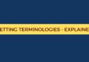 betting terminologies