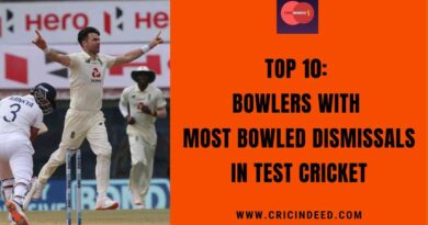 Top 10: Bowlers with Most Bowled Dismissals in Test Cricket