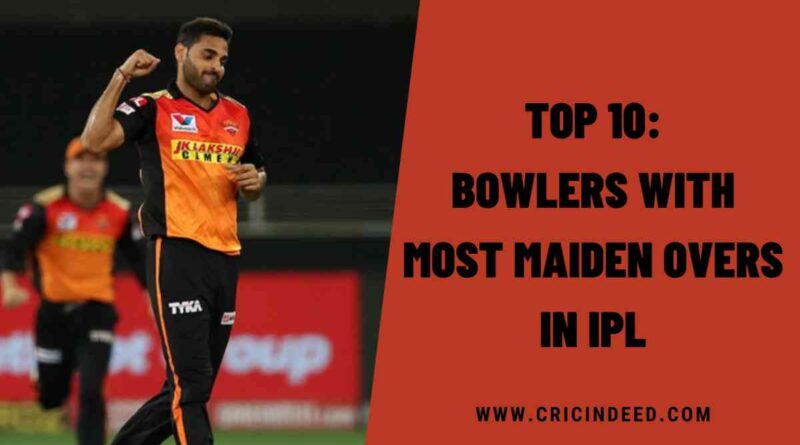 Top 10: Bowlers with Most Maiden Overs in IPL