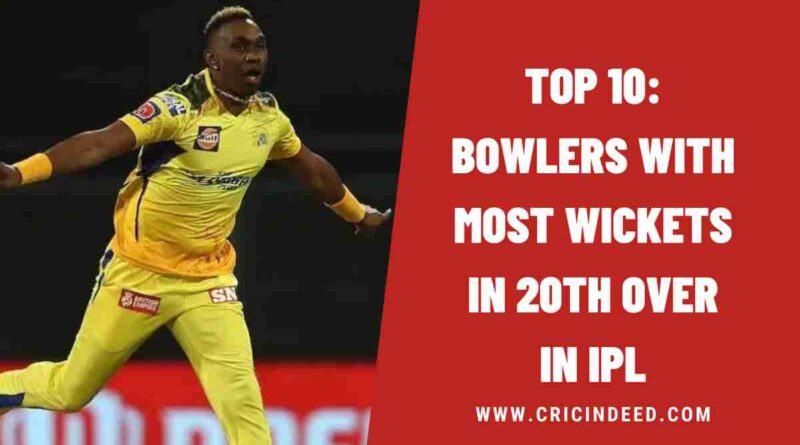 Top 10: Bowlers with Most Wickets in 20th Over in IPL