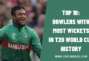 Top 10: Bowlers with Most Wickets in T20 World Cup History
