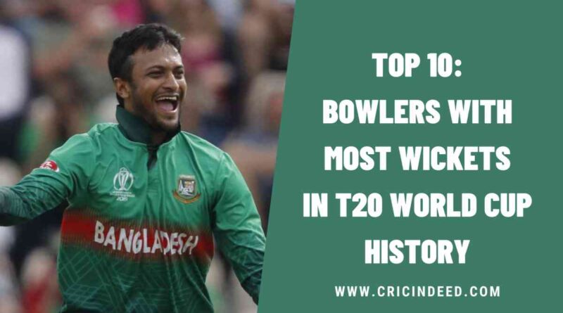 Top 10: Bowlers with Most Wickets in T20 World Cup History