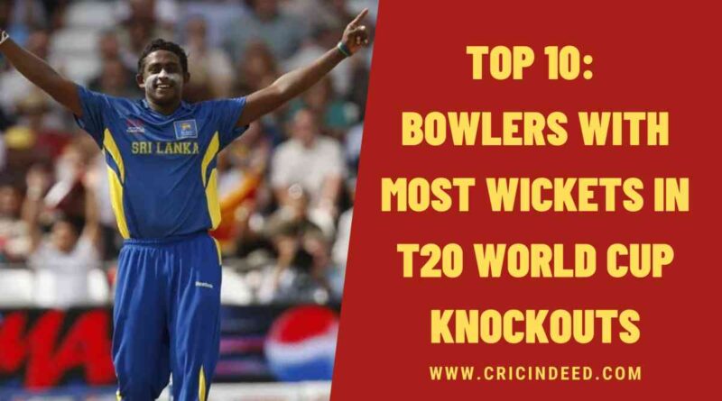 Top 10: Bowlers with Most Wickets in T20 World Cup Knockouts