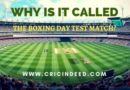 the name reason for boxing day test match