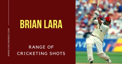 Brian Lara Range of Shots
