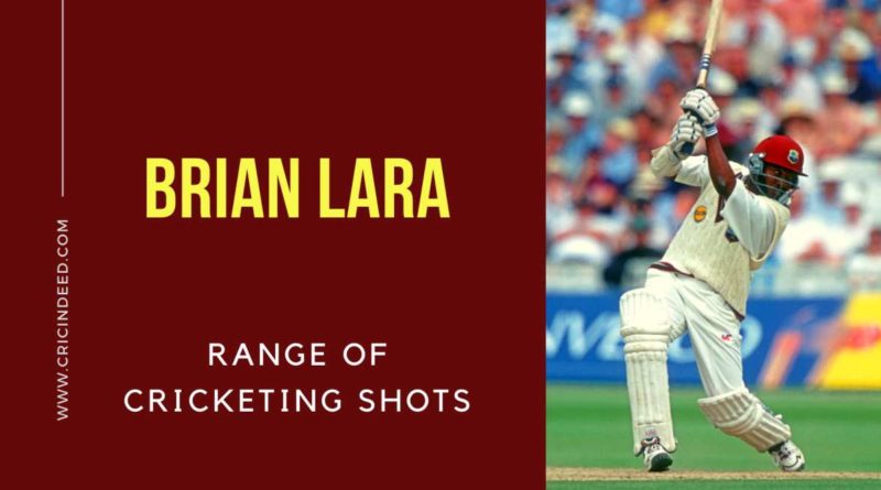 Brian Lara Range of Shots