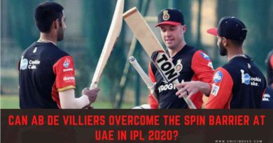 Can AB De Villiers overcome the spin barrier at UAE in IPL 2020?