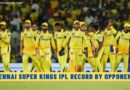 Chennai Super Kings (CSK) IPL Record by Opponents