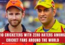 cricketers with no haters