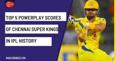 csk highest powerplay scores