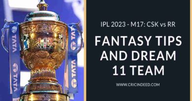 CSk vs RR Dream11 Predictions IPL 2023