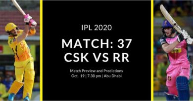 CSK vs RR Match preview