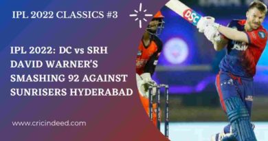 DAVID WARNER 92 AGAINST SRH