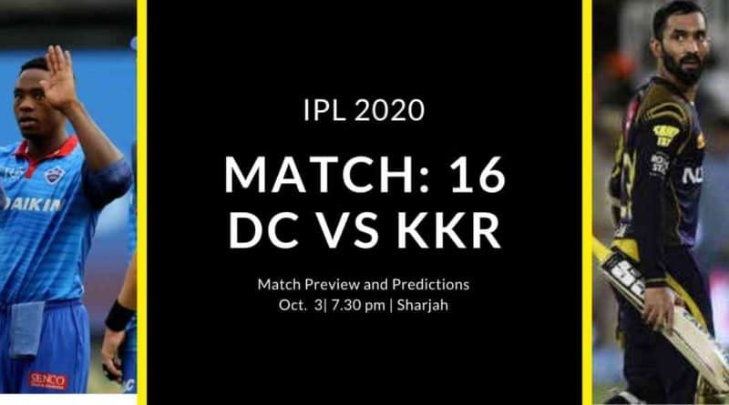 DC vs KKR Match PReview