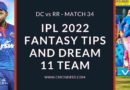 dc vs rr dream11 prediction 2022