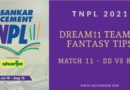 DD vs RTW - Dream11 Predictions