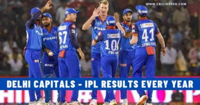 Delhi Capitals - IPL Results Every Year