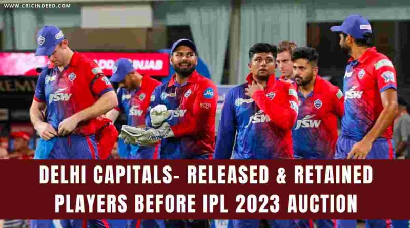 delhi capitals released and retained players ipl 2023