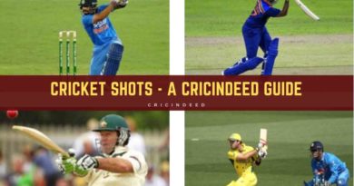 different types of cricket shots with images