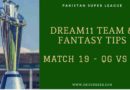 Dream11 Prediction QG vs PZ