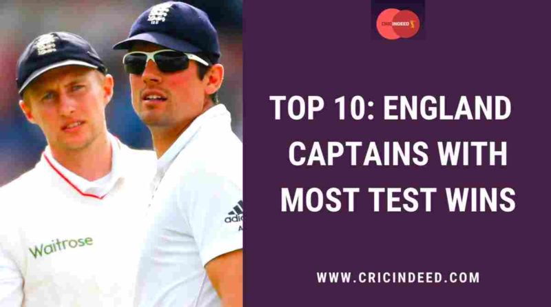 england test captains with most test wins