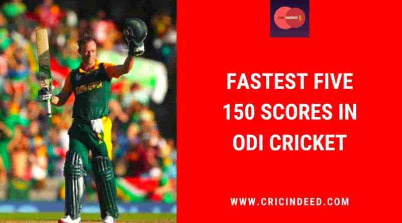 fastest 150 in odi