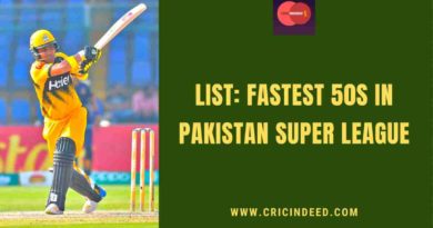 fastest 50 in psl