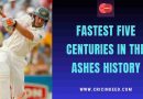 fastest century in ashes series